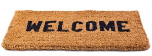 LBF- Tapis Welcome brun