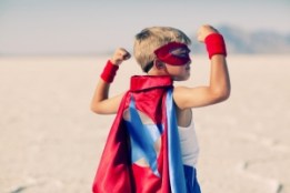 Super-Héro petit garçon