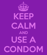 LBF condom keep calm